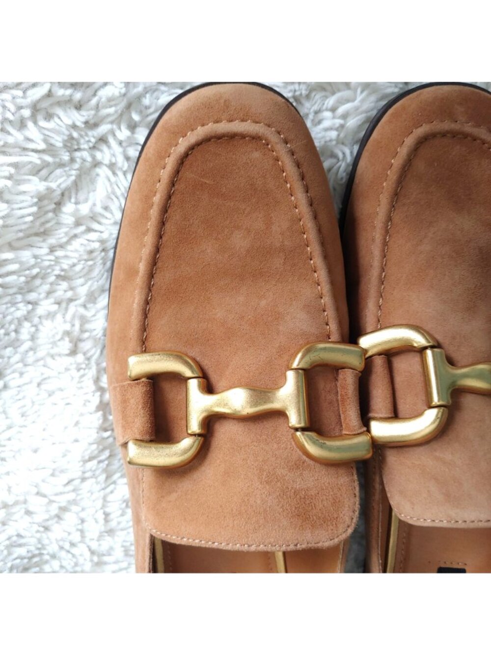 Nine West Lilma Loafer Horsebit Preppy Old Money Staple Suede Office Shoe 11 - Picture 3 of 14